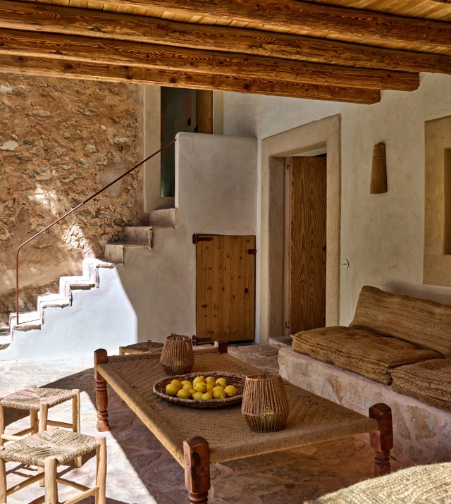 Resa Esatates for sale finca st rafael Ibiza modern 1 covered terrace .jpg